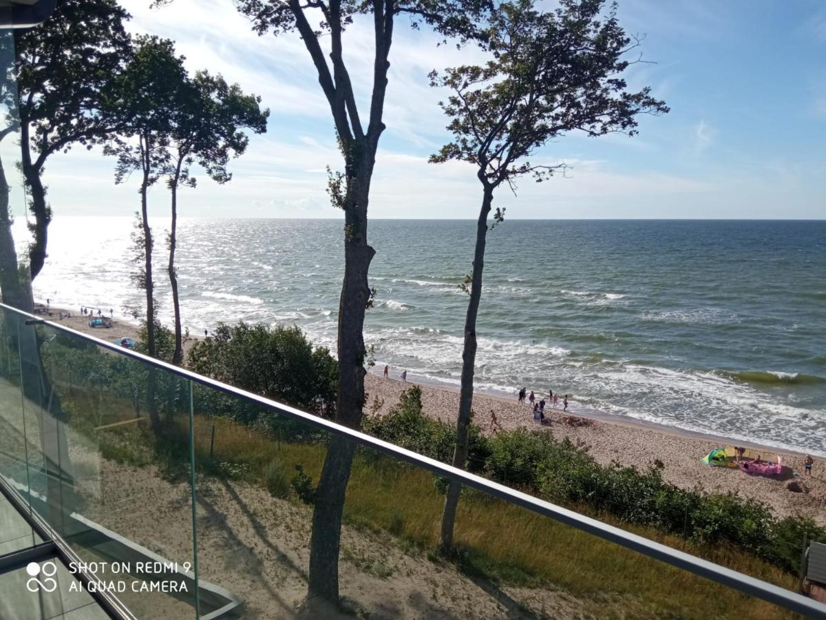 Apartament Z Widokiem Na Morze W Kompleksie Hevenia Rewal Bagian luar foto